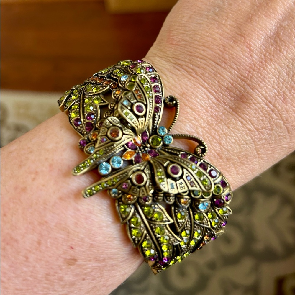 Heidi Daus Madam Butterfly Bracelet